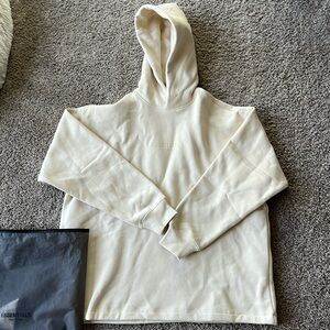 Fear of God Essentials core fleece relaxed hoodie xxs